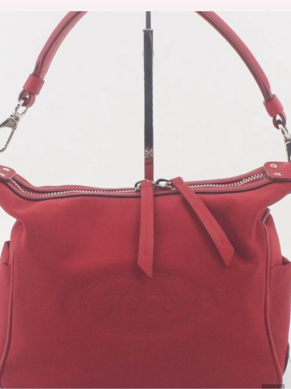 TOD’S X Alber Elbaz Gommini Red Crossbody